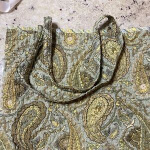 Paisley Patterned Tote Bag